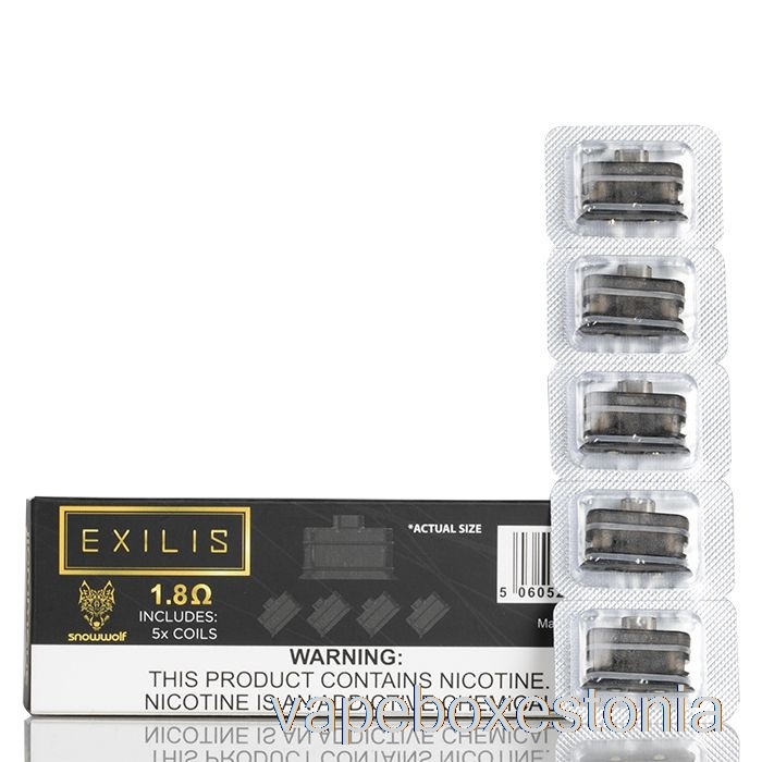 Vape Box Estonia Snowwolf Exilis Xpod Asenduspoolid 1,8oomi Mähised